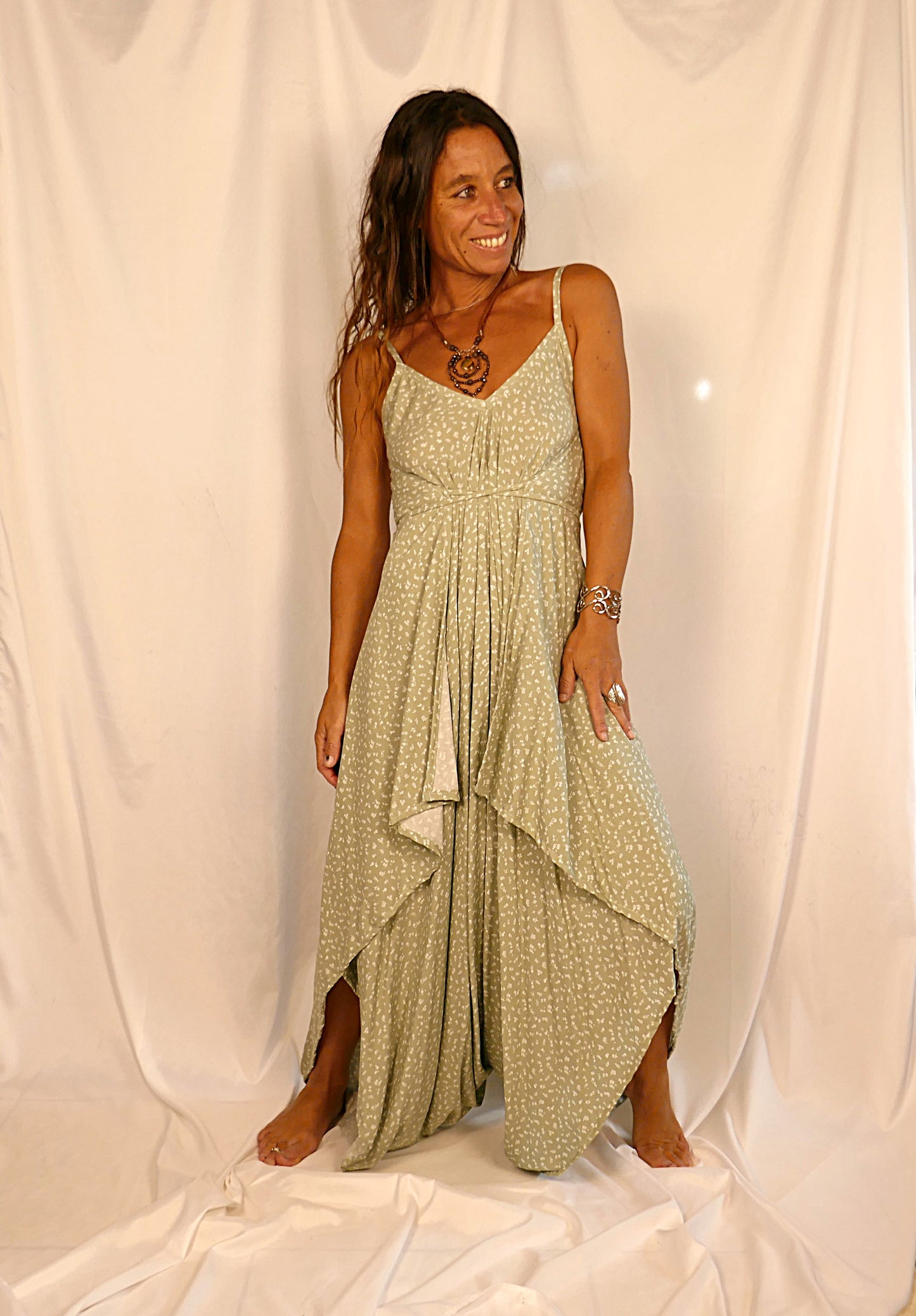 Sage off White flowers