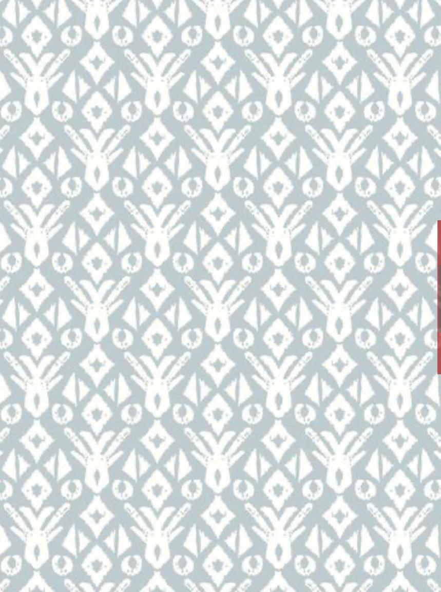 Off White Ethnic blue