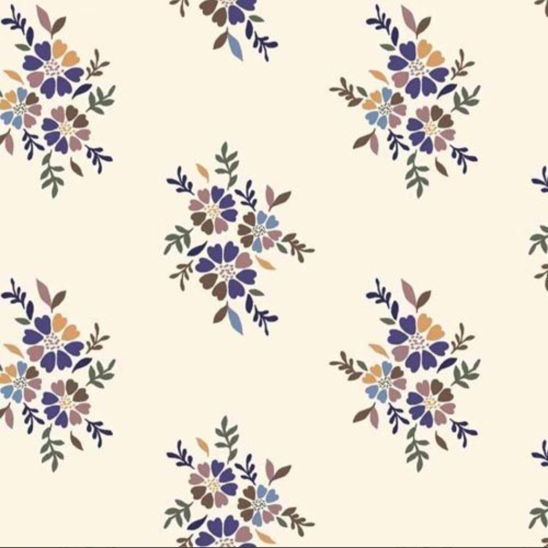 Off White Peri Cobalt