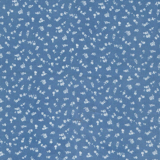 Denim Blue Floral