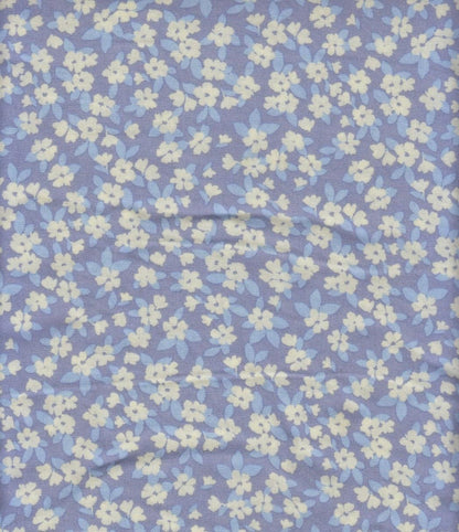 Flowers blue/ivory