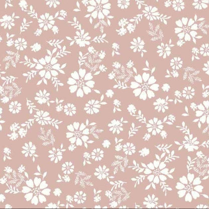 Blush Off White ditsy floral