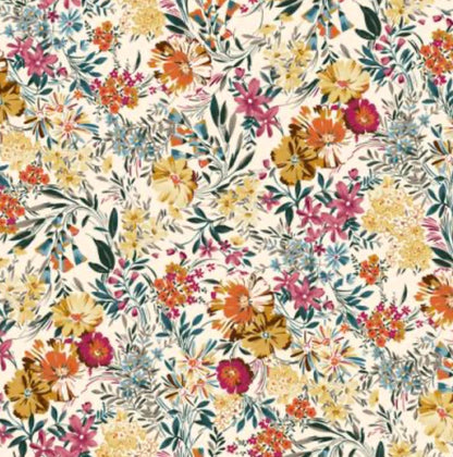 Tan Golden Glow Floral